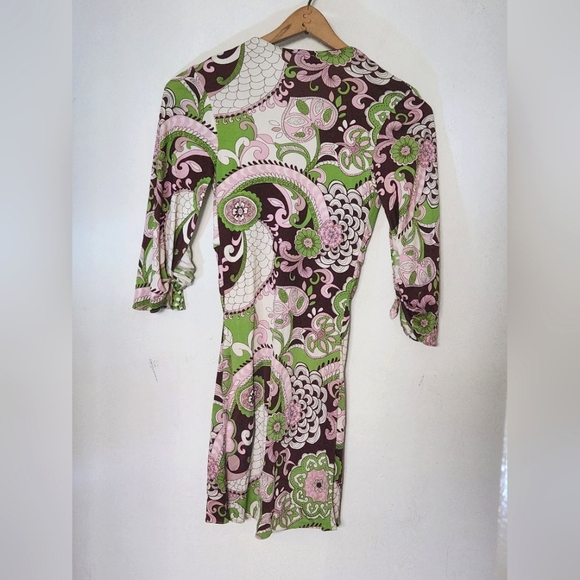 Sky | Paisley Boho Y2K Kimono Tunic - Picture 3 of 5